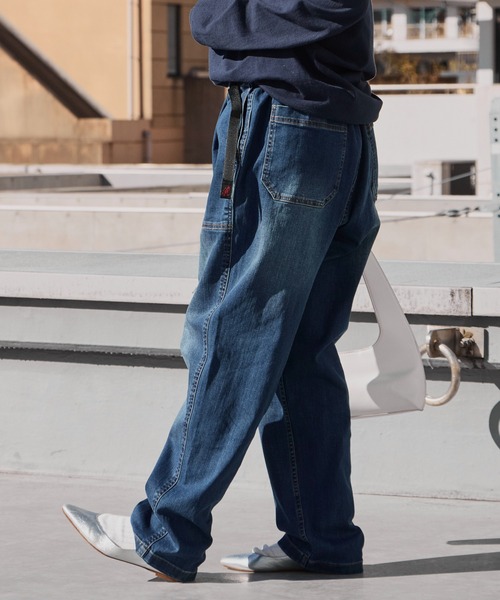 グラミチ Gramicci/別注 BUGGY DENIM PANT デニムパンツ M ブルー 