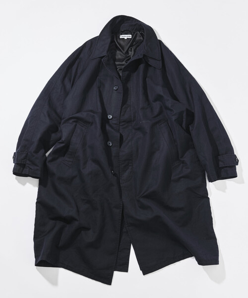 ジャケット・アウター CAHLUMN Cotton Linen BalmacaanCoat CAHLUMN | CAHLUMN/カウラム Cotton Linen Balmacaan/コットン リネン