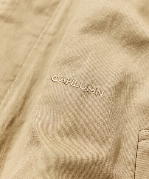 CAHLUMN | CAHLUMN/カウラム Cotton Linen Balmacaan/コットン リネン