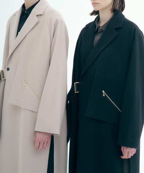 CULLNI | 〈別注〉 Tailored Tie Locken Coat - Buyee, an Online