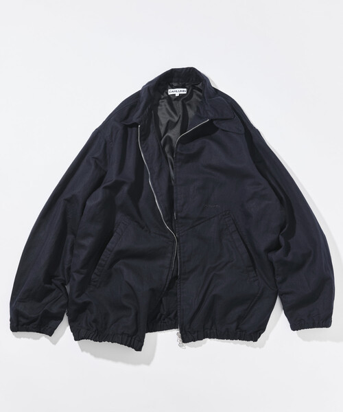 CAHLUMN | CAHLUMN/カウラム Linen Heli Crew Jacket/リネン ヘリ