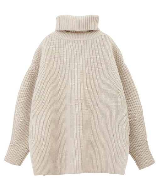 CLANE | 【CLANE(クラネ)】2WAY NECK WARMER KNIT TOPS/2WAYネック 