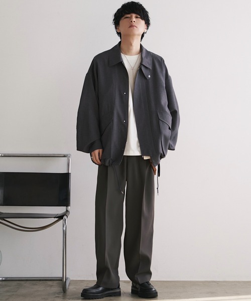 WYM LIDNM | LIGHT WEIGHT WIDE FLIGHT BLOUSON - Buyee, an