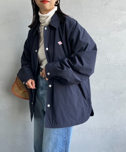 ※ あいうえお 　DANTON ダントン 中綿入り コーチジャケット 000000027596_jnBNi1P.jpg