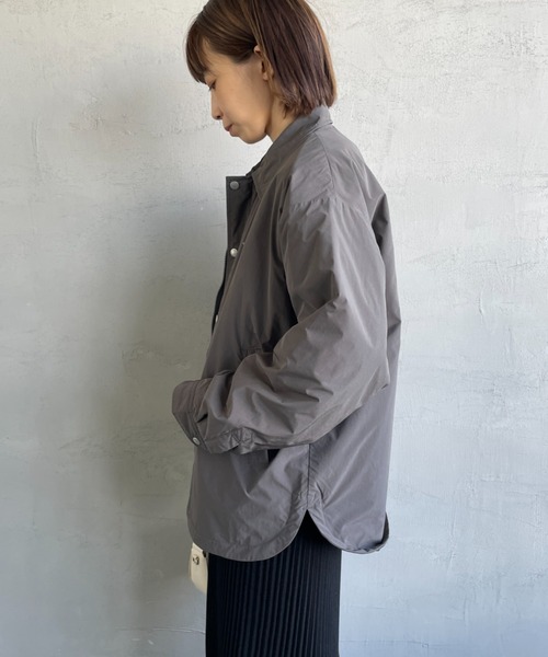 DANTON | [DANTON/ダントン] 中綿入り ナイロンコーチジャケット