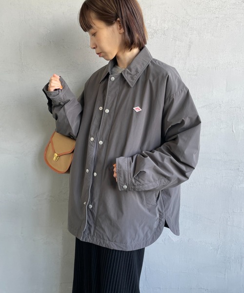 DANTON | [DANTON/ダントン] 中綿入り ナイロンコーチジャケット