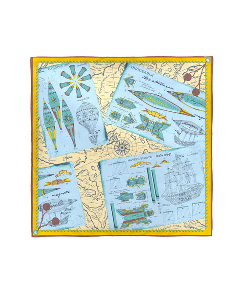 manipuri WINDOW VIEW シルクスカーフ セール】 manipuri WINDOW VIEW シルクスカーフ （バンダナ・スカーフ