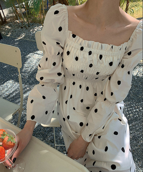 Junoah バルーンスリーブワンピース Buyee日本代购服务 于zozotown购物 Bot Online