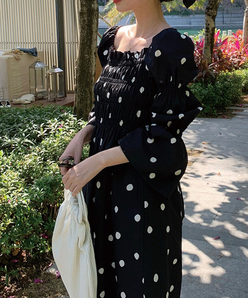 Junoah バルーンスリーブワンピース Buyee日本代购服务 于zozotown购物 Bot Online