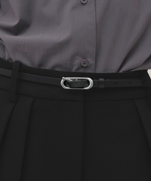 TODAYFUL | Oval Backle Narrow Belt - Buyee, an Online Proxy