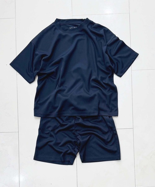 ZI-ON | ドライメッシュ Tシャツ & ハーフパンツ セットアップ