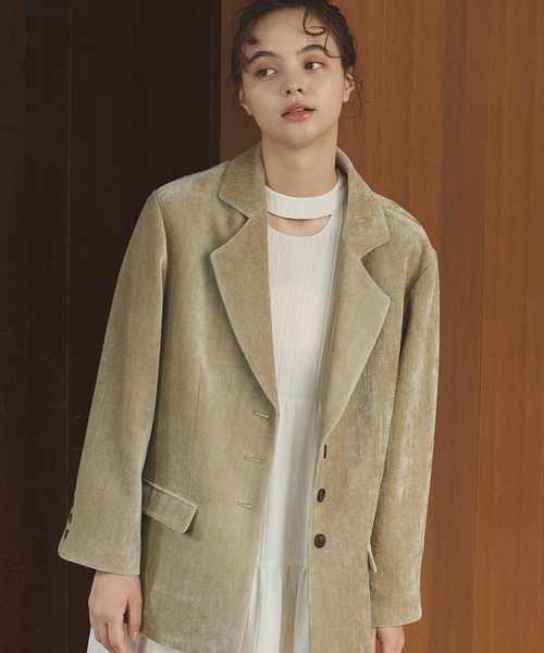 OLUN | Loose basic mall jacket / ルーズベーシックモールジャケット