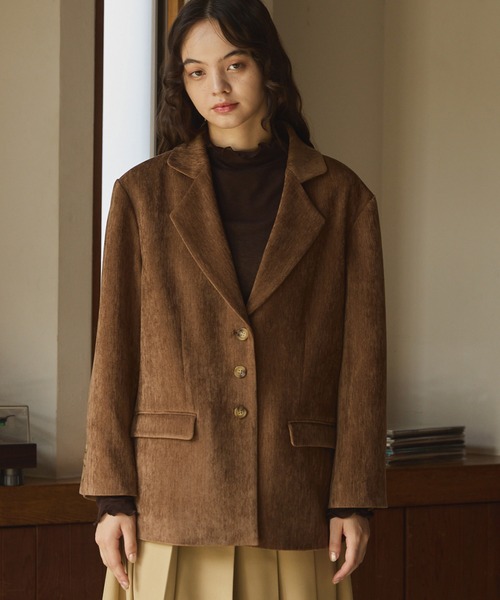 OLUN | Loose basic mall jacket / ルーズベーシックモールジャケット