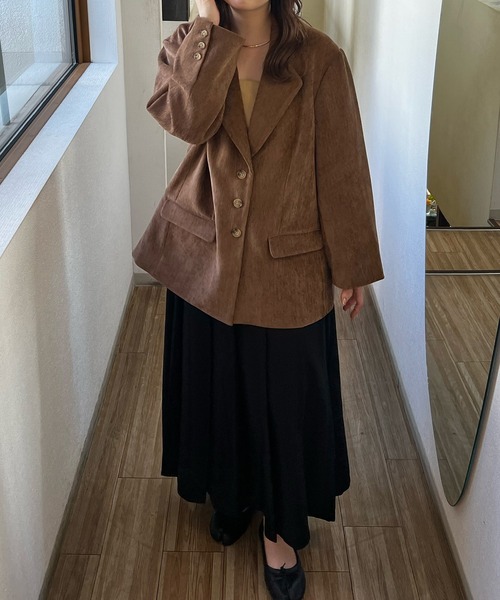 OLUN | Loose basic mall jacket / ルーズベーシックモールジャケット