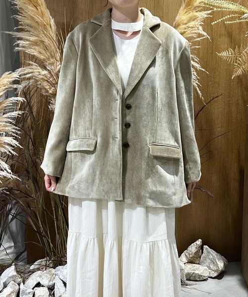 OLUN | Loose basic mall jacket / ルーズベーシックモールジャケット