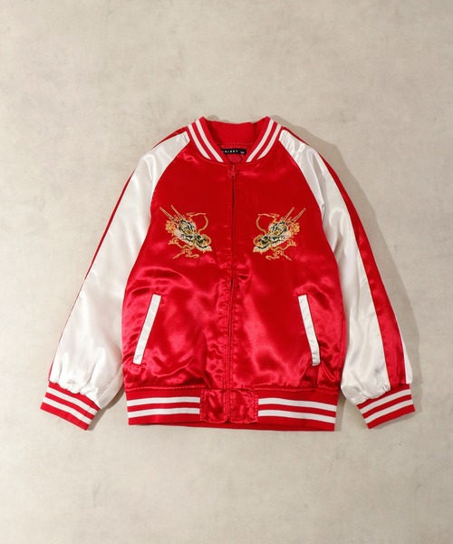 Jackets/Outer Baseball jacket Japanese style KIDS | Buyee