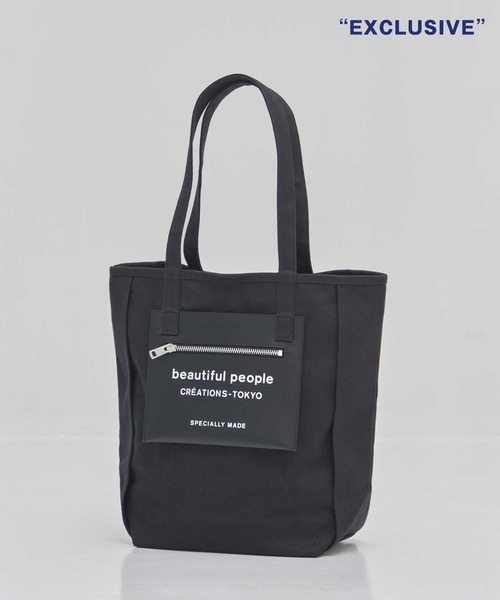 beautiful people CREATIONS-TOKYO ブラックポーチ beautiful people CREATIONS-TOKYO ブラックポーチ d