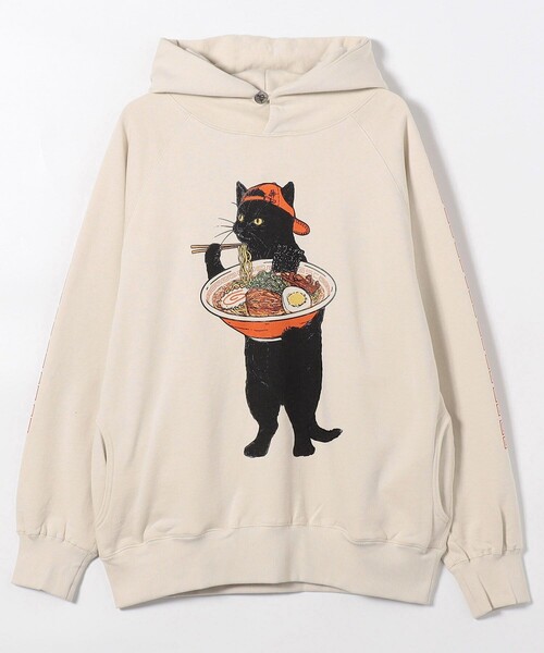 go slow caravan/(M)空紡糸裏毛 CRAZY切替クルースウェット go クソ slow 