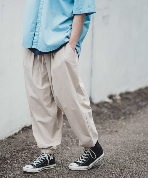 【WV PROJECT】★男女兼用★25SS WASHED COTTON BALLOON PANTS Balloon Pants – Long / YAMMA (ONLINE EXCLUSIVE) | $295.00