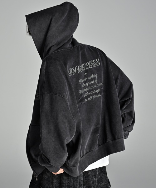 サイケアウツ 90s ヴィンテージ　パーカー ADRER | vintage make design heavy weight W zip parker