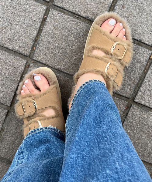 MOHI ファーサンダル MOHI | 【MOHI／モヒ】 ファーサンダル - Buyee, an Online Proxy