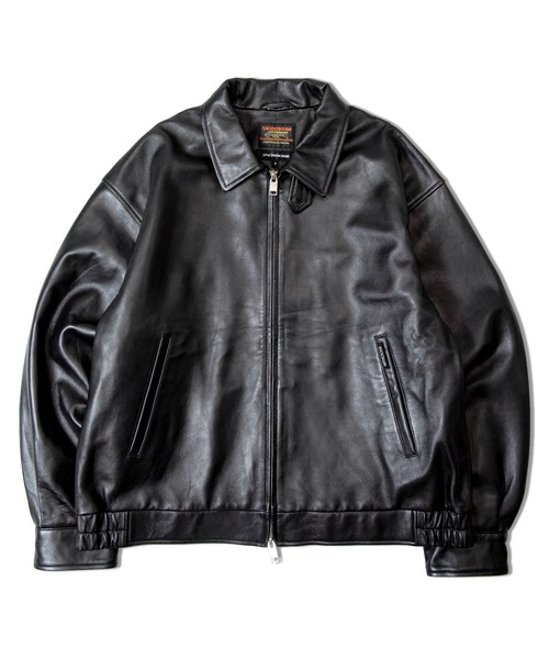 【完売品】SKOOKUM.JE LAMB LEATHER ZIP JACKET SKOOKUM | SKOOKUM.JE LAMB LEATHER ZIP JACKET - Buyee, an Online
