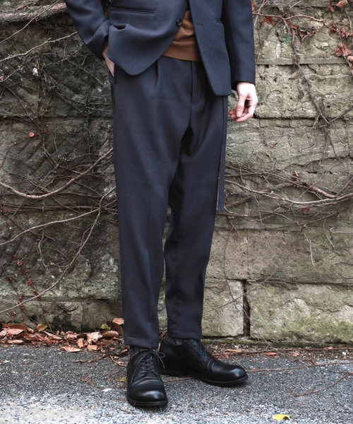 MR.OLIVE | 【セットアップ対応】RETORO POLYESTER TWILL / ベルト付き