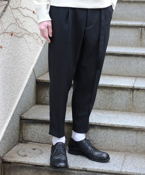 MR.OLIVE | 【セットアップ対応】RETORO POLYESTER TWILL / ベルト付き