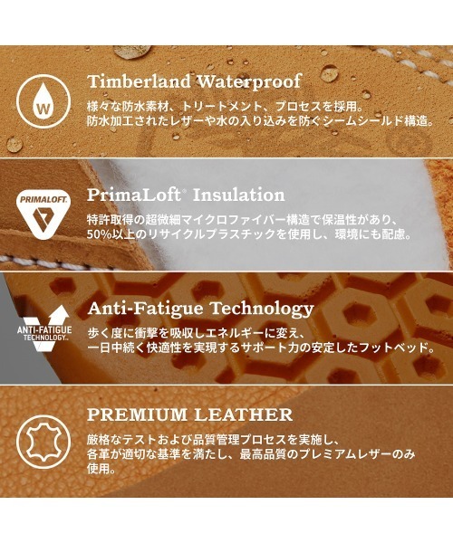 TIMBERLAND | 【定番】6インチ プレミアム ウォータープルーフ ブーツ
