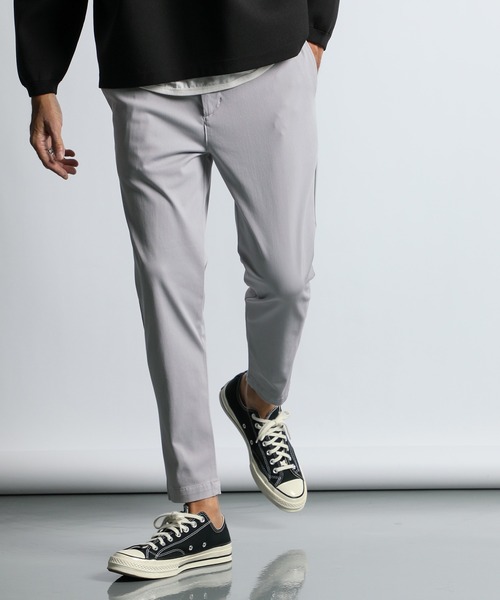 【The DUFFER of ST.GEORGE】WONDER SHAPE BRUSHED 360°全方向高伸縮 ワンダーシェイプ 微起毛 テーパードスキニーパンツ L ネイビー 美品