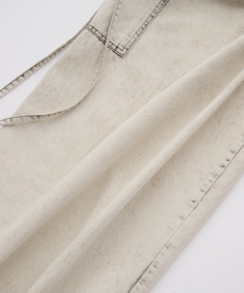 SPIELIO | 【Spielio】Vintage like denim cargo wide pants