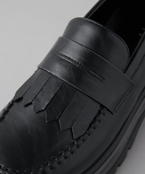 CLEL | 【CLEL】Air Cushion High Sole Loafers/Derby Shoes / エアー