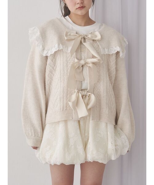 MERRY JENNY | セーラーリボンカーデイガン - Buyee, an Online Proxy