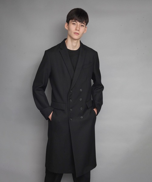 ジャケット・アウター WELLDER Double Breast Chesterfield Coat Chester Coat Ginza,Tokyo The Dressing Lab.
