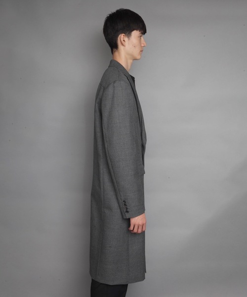 ジャケット・アウター WELLDER Double Breast Chesterfield Coat Mens Double Breasted Chesterfield Wool Cashmere Topcoat – OvercoatUSA