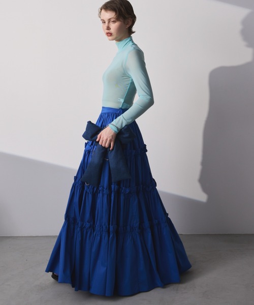 PERNA | フリルティアードスカート - Buyee, an Online Proxy