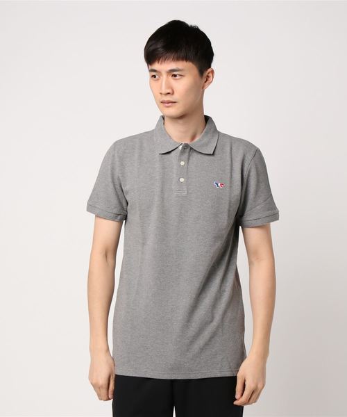 Maison Kitsune Maison Kitsune メゾンキツネ Polo Tricolor Fox Patch Kmm2701 Rip Buyee An Online Proxy Shopping Service Shop At Zozotown Bot Online
