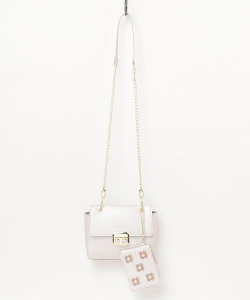 Buyee Misch Masch Misch Masch ミッシュマッシュ エクレ 横型フラップショルダー 일본 상점 온라인 대리 쇼핑 Zozotown 제품을 전 세계적으로 배송해드립니다