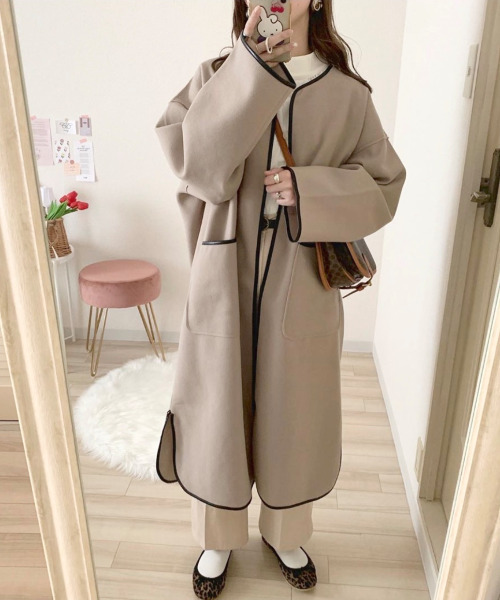 Buyee】EPIMI Eu0027PIMMY パイピングロングコート 일본 상점 온라인