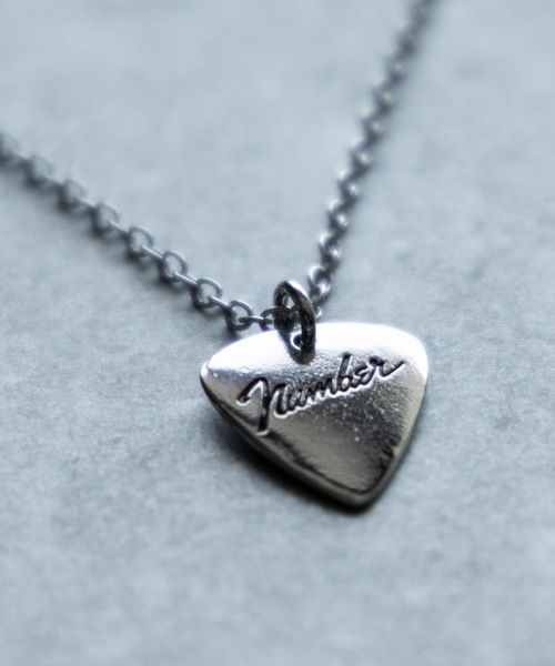 NUMBER (N)INE | Number LOGO PICK CHARM NECKLACE / ナンバーナイン