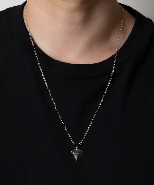 NUMBER (N)INE | Number LOGO PICK CHARM NECKLACE / ナンバーナイン