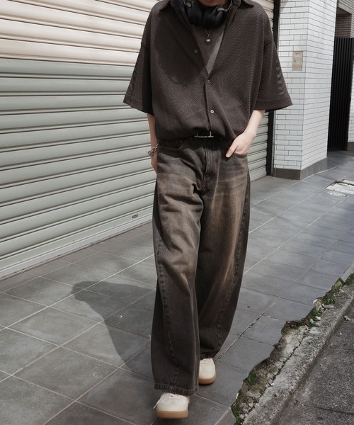 WYM LIDNM | VINTAGE WASHED CURVED DENIM - Buyee, an Online Proxy