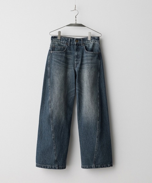 WYM LIDNM | VINTAGE WASHED CURVED DENIM - Buyee, an Online Proxy