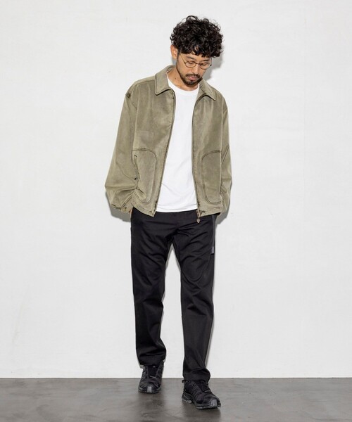 McGREGOR オーバーダイ ドリズラージャケット マドラスチェック McGREGOR COLLECTION/オーバーダイ フェード加工 ドリズラージャケット