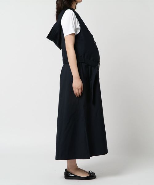 Sweetmommy トレンチ風 フード付きジレワンピース Buyee An Online Proxy Shopping Service Shop At Zozotown Bot Online