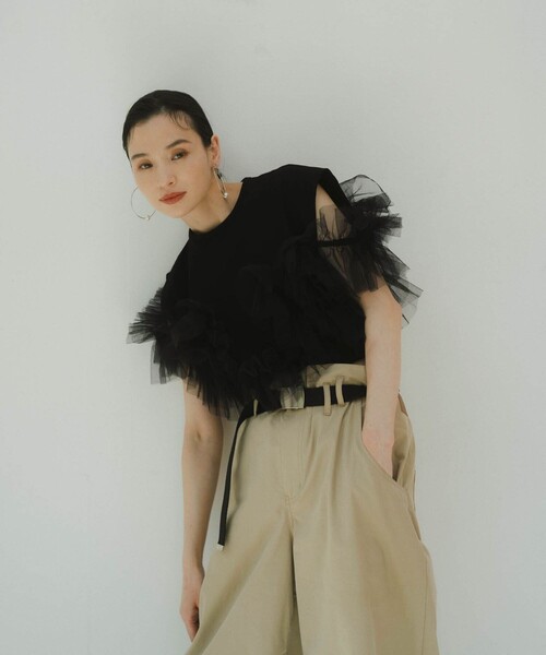 Knuth Marf/クヌースマーフ】チュールボレロワンピース S KNUTH MARF