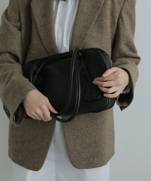バッグ anuke Ecoleather Boston Bag anuke Ecoleather Boston Bag（ボストンバッグ）｜anuke（アンヌーク