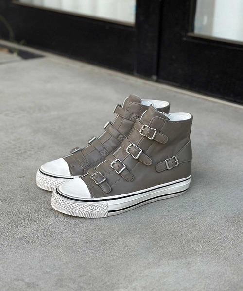 【ゆり】ASH 【VIRGIN】ベルトハイカットスニーカー ASH スニーカー 「VIRGIN」ベルトハイカットスニーカー