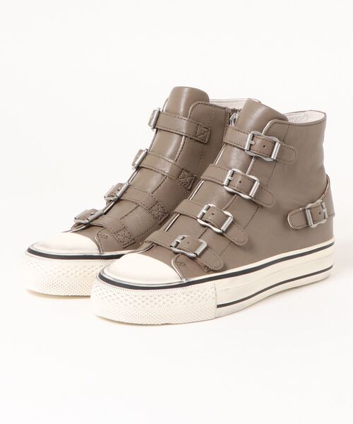 【ゆり】ASH 【VIRGIN】ベルトハイカットスニーカー ASH | アッシュ【VIRGIN】ベルトハイカットスニーカー インヒール
