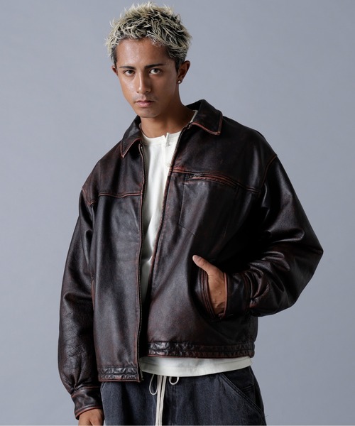 DANKE SCHON | DankeSchon/ダンケシェーン/AGING COWHIDE LEATHER